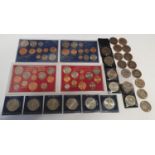 A large quantity of British Mint sets and commemorative Coinage.