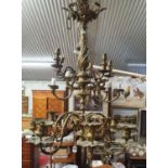 A neat eight branch Light. W 49 x H 57 cm approx.