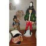 A good Irish Mist Advertisement, Royal Doulton Toby Jug and an Italian made advertising of a boy