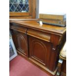 A 19th Century Mahogany twin Side Cabinet. W 122 x D 50 x H 91 cm approx.