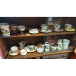 A large quantity of Torquay ware.