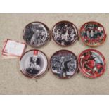 A quantity of Denby Collectors Plates of Liverpool Football Club.