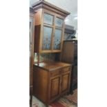A very unusual late 19th Century, early 20th Century Mahogany and inlaid two door Side Cabinet