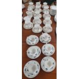 A large quantity of Paragon China Teawares Victorian Rose pattern along with Royal Standard