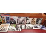A good selection of photos of famous Actors and Actresses. Some signed.