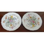 A nice pair of Copeland Spode Plates. D 26 cm approx.