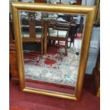 A good modern Gilt Mirror. 103 x 73 cm approx.