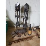 A good quantity of African Tribal Art of some age.