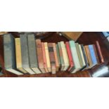 A good quantity of Books along with a silver plated Salver etc.