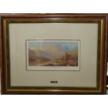 A pair of well framed Coloured Prints.