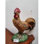 A cast Iron Door Stop in the form of a cockerel. 22H cms approx.