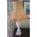 A Table Lamp and Shade.