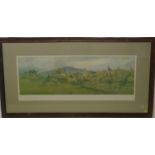 The Tipperary at Tullamaine Gorse by F A Stewart. A Limited Edition coloured Print of 200. Signed by