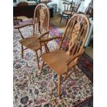 A good pair of Windsor style arm Chairs.