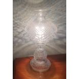 A good Waterford crystal Lamp. 48 cm high.