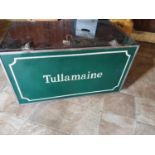 A good Travel Trunk with fitted interior. H48 x D48 x W81cm approx.