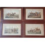 A set of four 19th Century Hunting Engravings by Henry Alken.