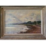Elizabeth Parsons (b 1953). Kenmare Bay. An Oil on Canvas. Signed LR. 37 x W57cm approx.