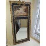 A Decorative Mirror. H55 x W25cm approx.