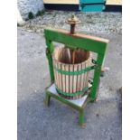 A Cider Press (Vigo Limited). H103 x D45 x W61cm approx.