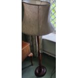 A good Timber Standard Lamp. H161 x Diam.56cm approx.