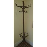 A Bentwood Hall Stand. H198 x Diam.58cm approx.