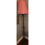 An Edwardian Mahogany Standard Lamp. H161cm approx.