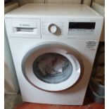 A Bosch Viro Perfect Series 4 Washing Machine. Approx one year old.
