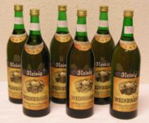 Alkoholika: Sechs Flaschen "Weinbrand