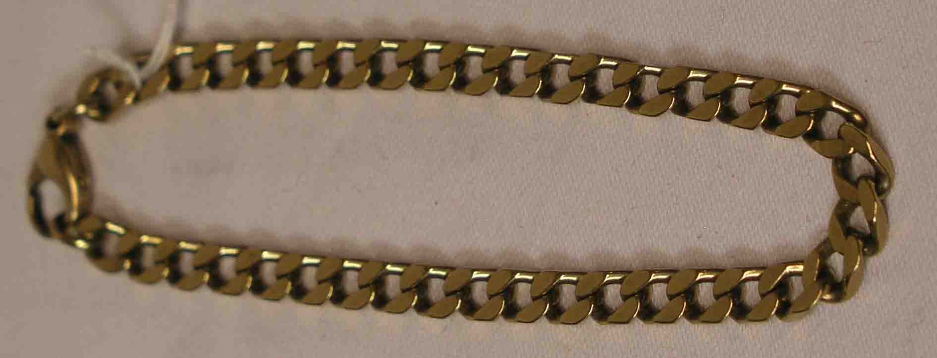 Kettenarmband. 8 Kt. Gold. Länge: