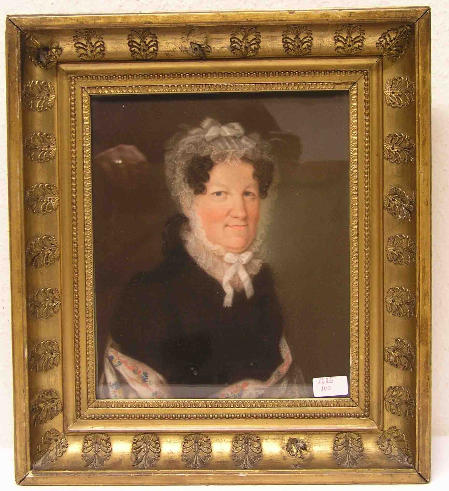 Biedermeier: "Dame mit Haube".