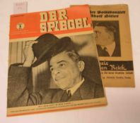 "Der Spiegel". 1. Jahrgang, Nr. 1, 4.