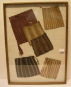 Inka - Textilarbeiten. Sechs