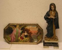 Betende Madonna und Farbdruck