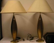 Paar Designer Tischlampen