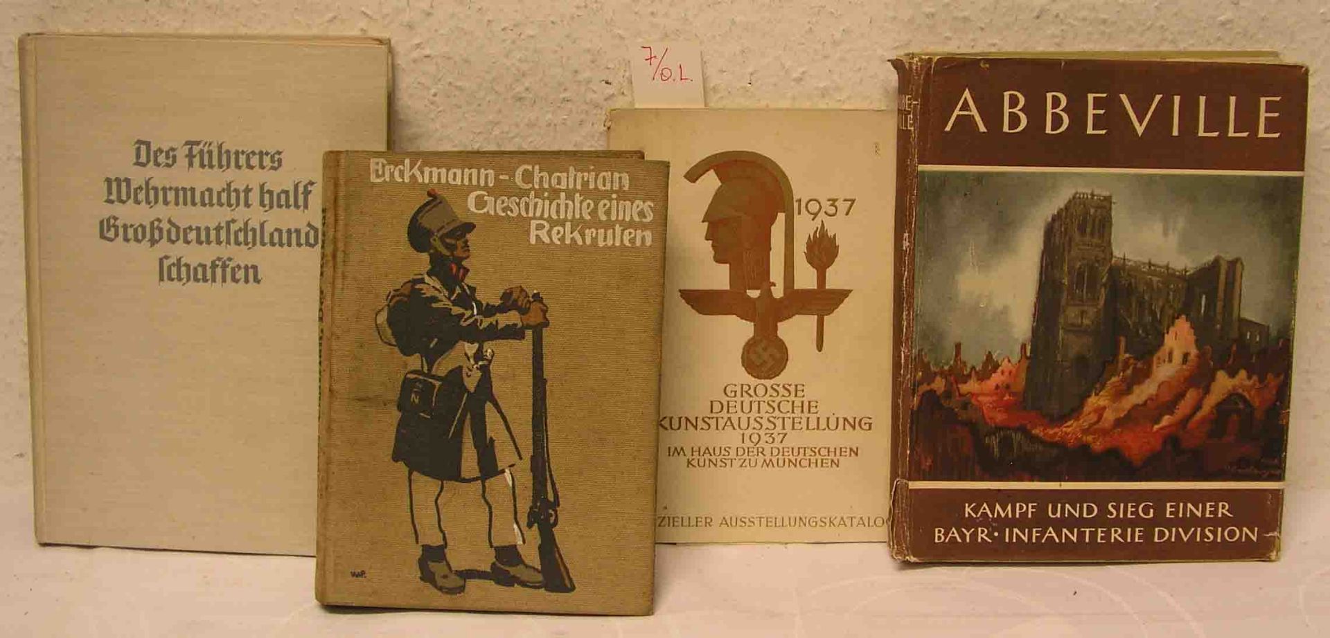 III. Reich, ca. 10 Bücher