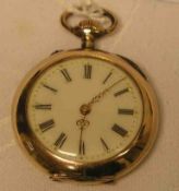 Damentaschenuhr um 1900