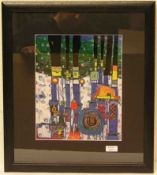 Hundertwasser: "Blue Blues"