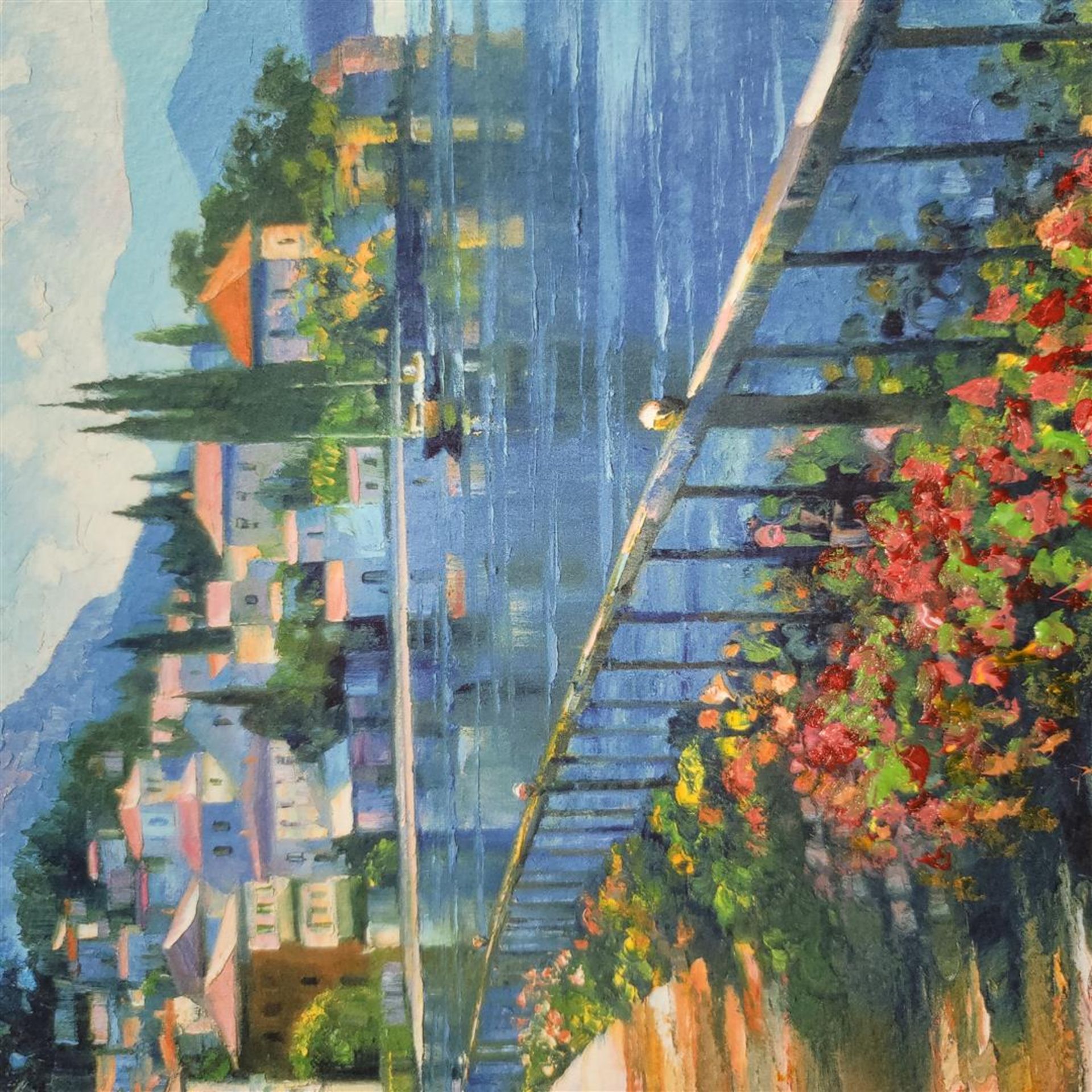 "Sunlit Stroll" by Howard Behrens - Signed, Numbered, & Embellished - Image 4 of 4