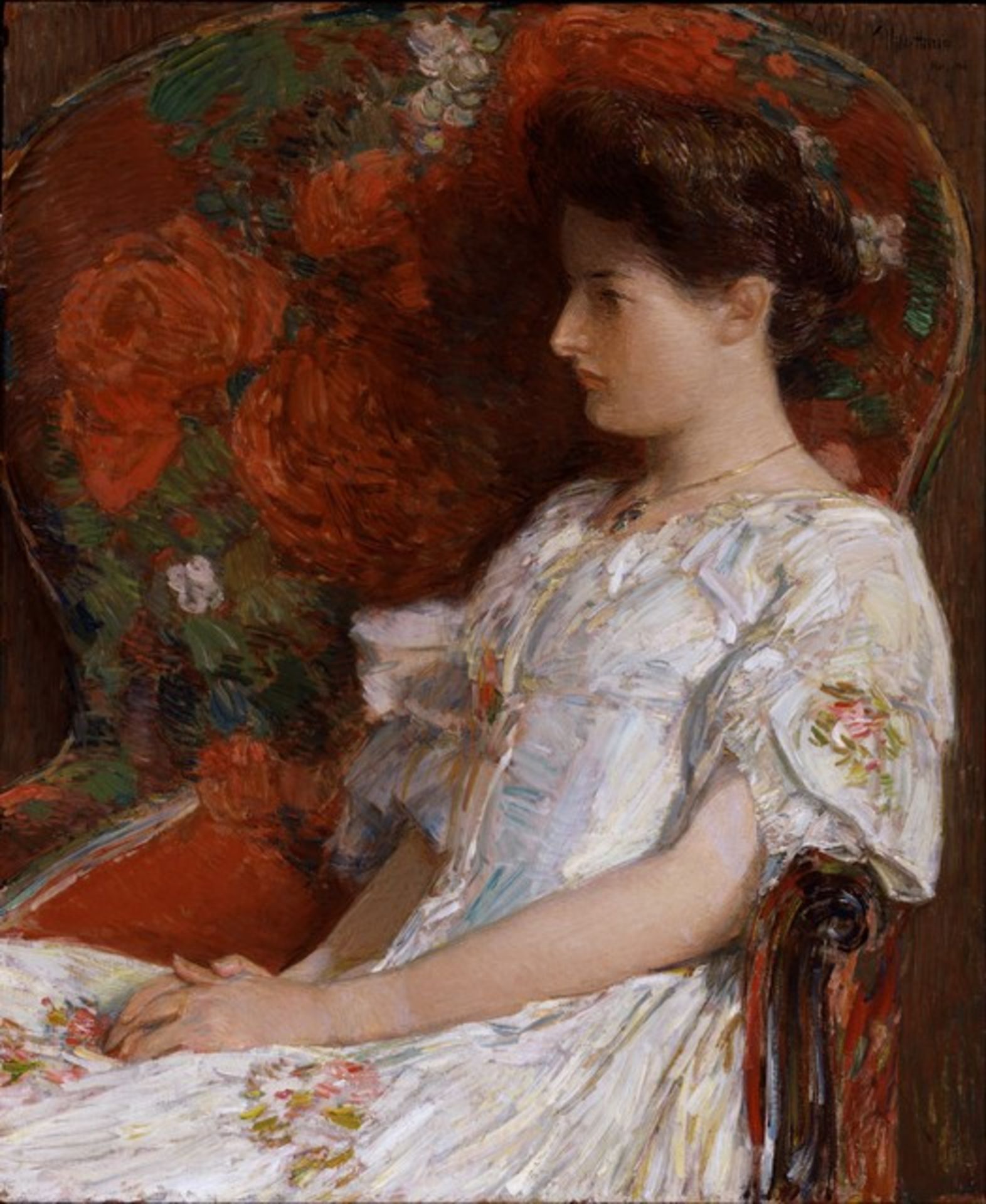 Childe Hassam - The Victorian Chair