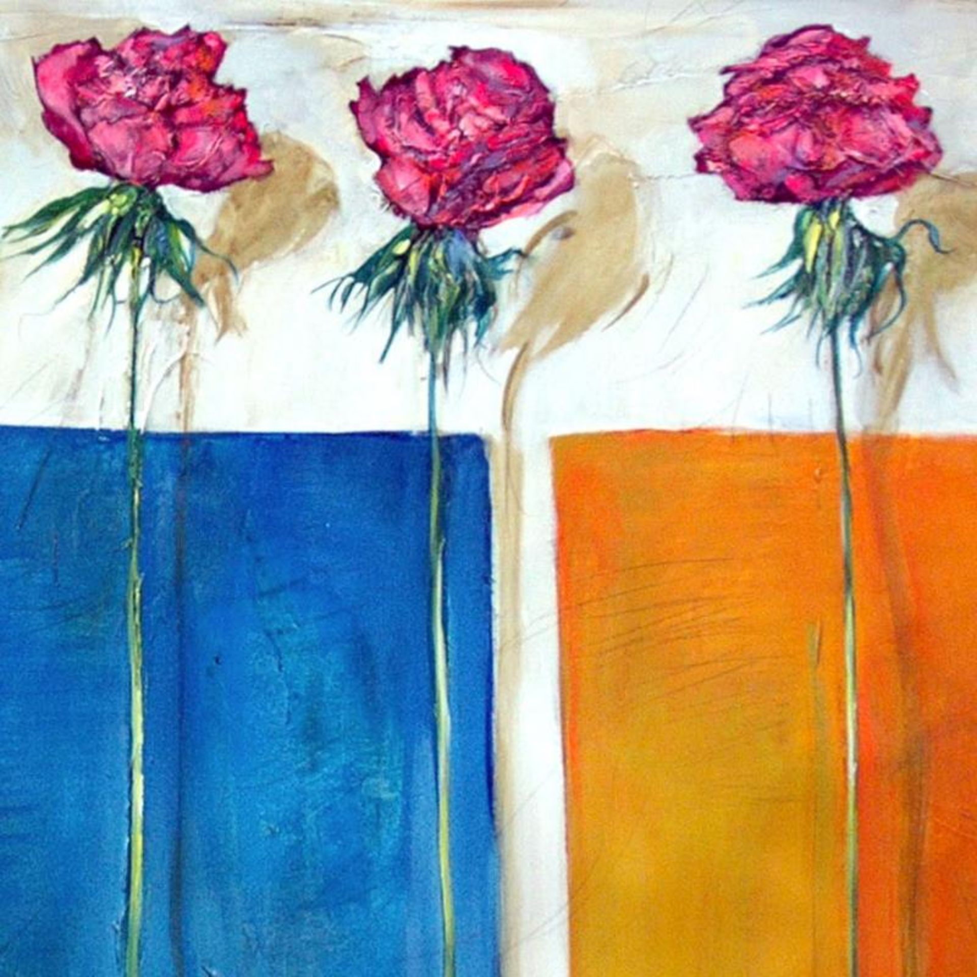 Lenner Gogli, "Coming Up Roses" Limited Edition on Canvas, Numbered and Hand Sig - Image 2 of 2