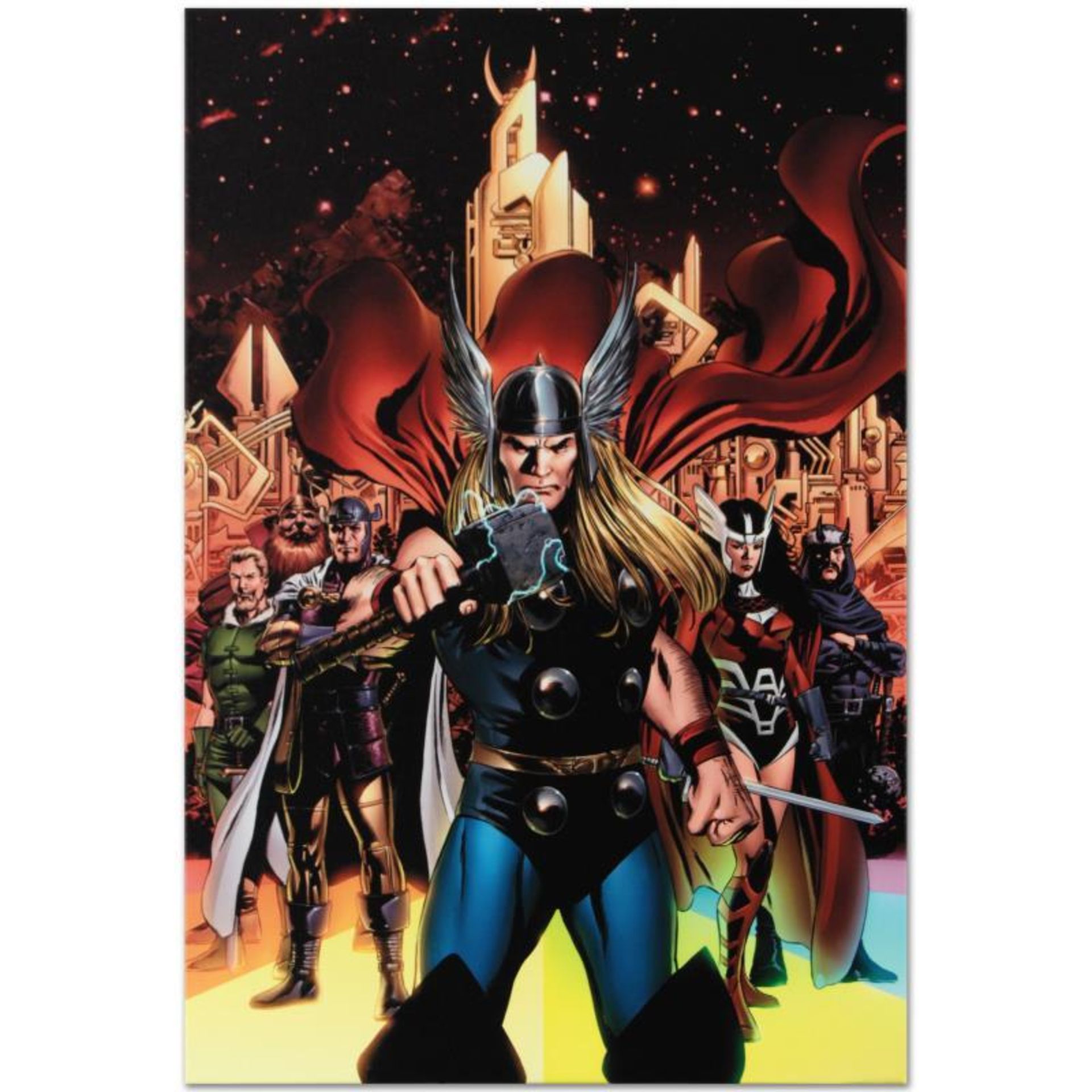 Marvel Comics "Thor #82" Numbered Limited Edition Giclee on Canvas by Steve Epti