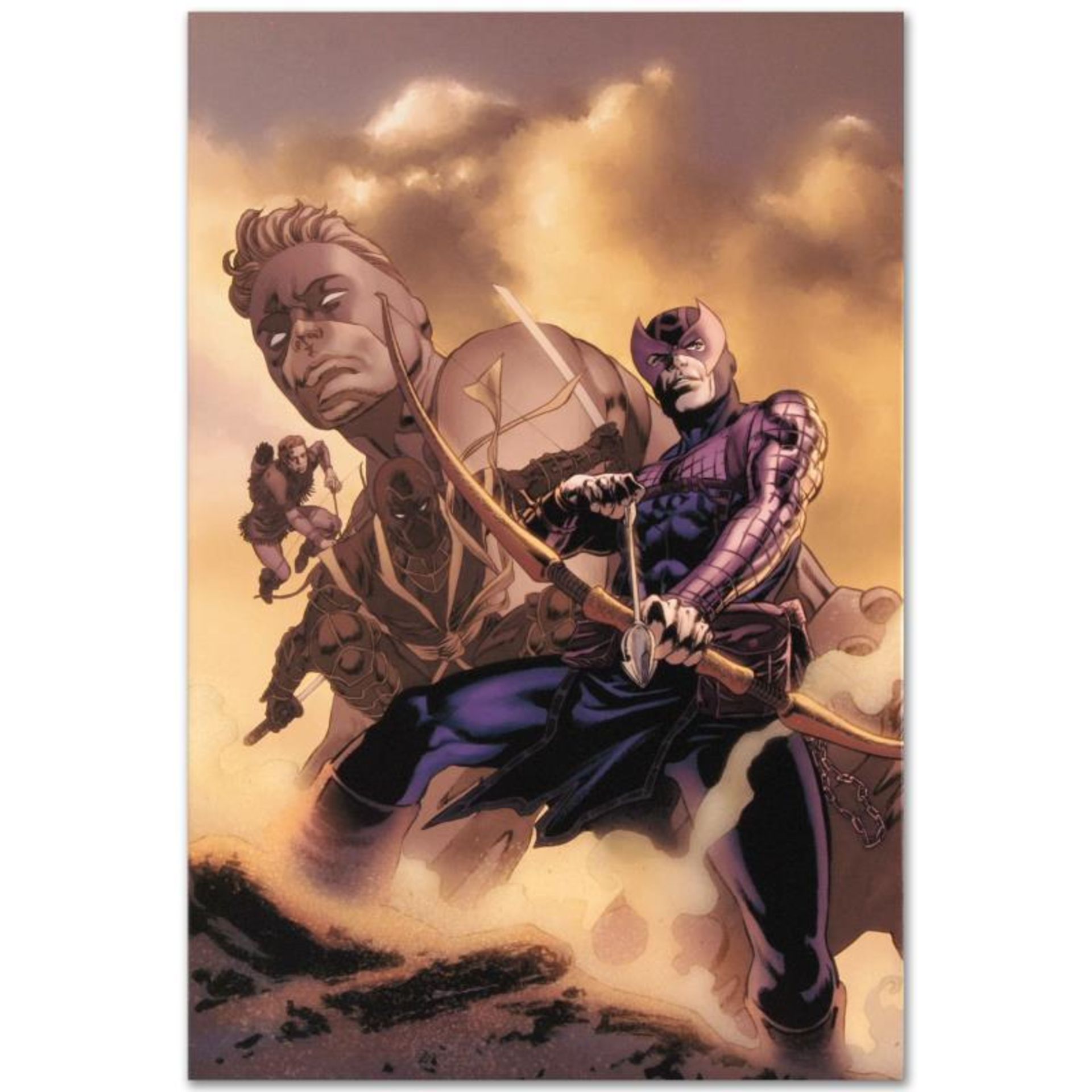 Marvel Comics "Hawkeye: Blindside #4" Numbered Limited Edition Giclee on Canvas