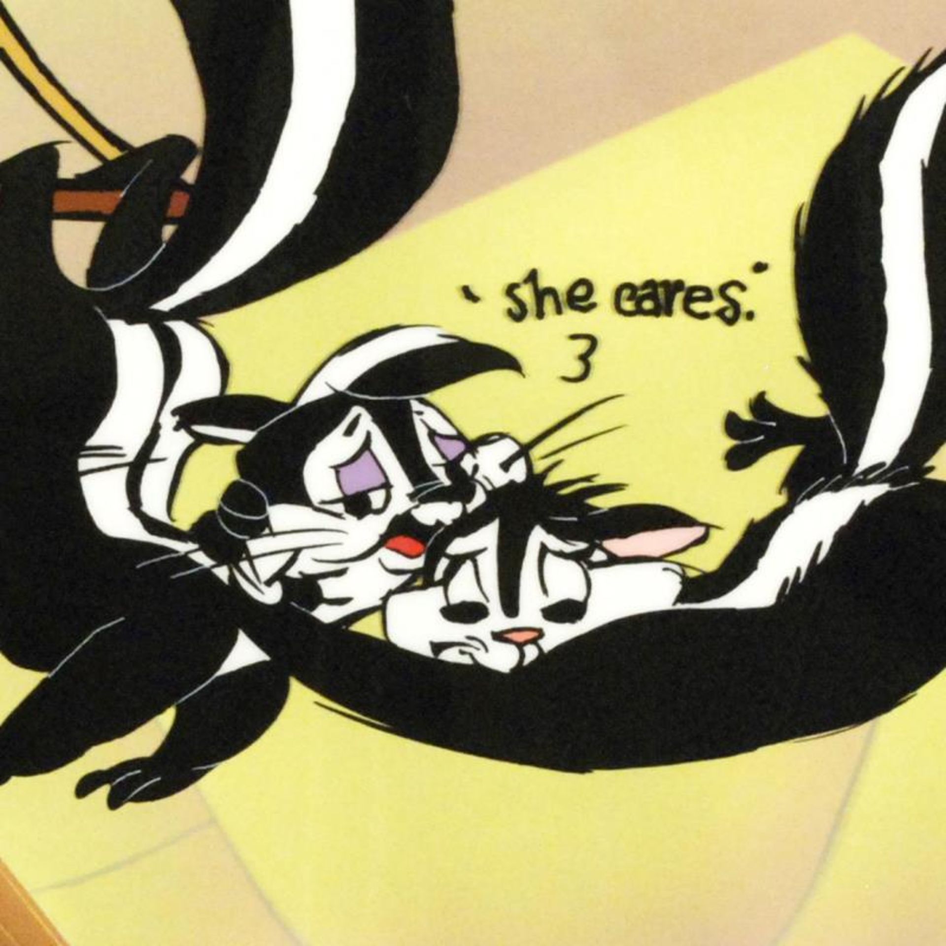 "Kitty Catch" by Chuck Jones (1912-2002). Limited Edition Animation Cel with Han - Image 2 of 2