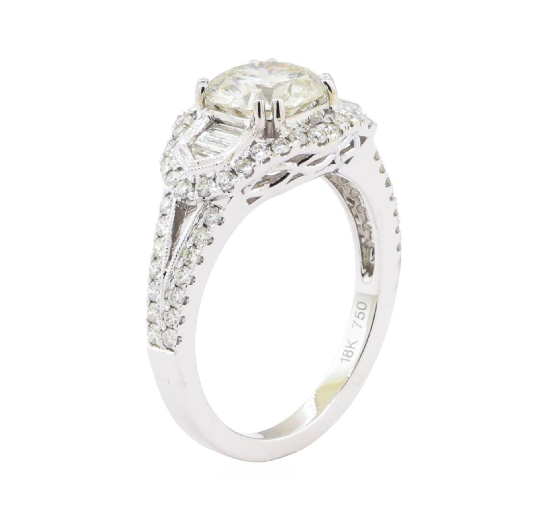 1.50 ctw Diamond Ring - 18KT White Gold - Image 4 of 4