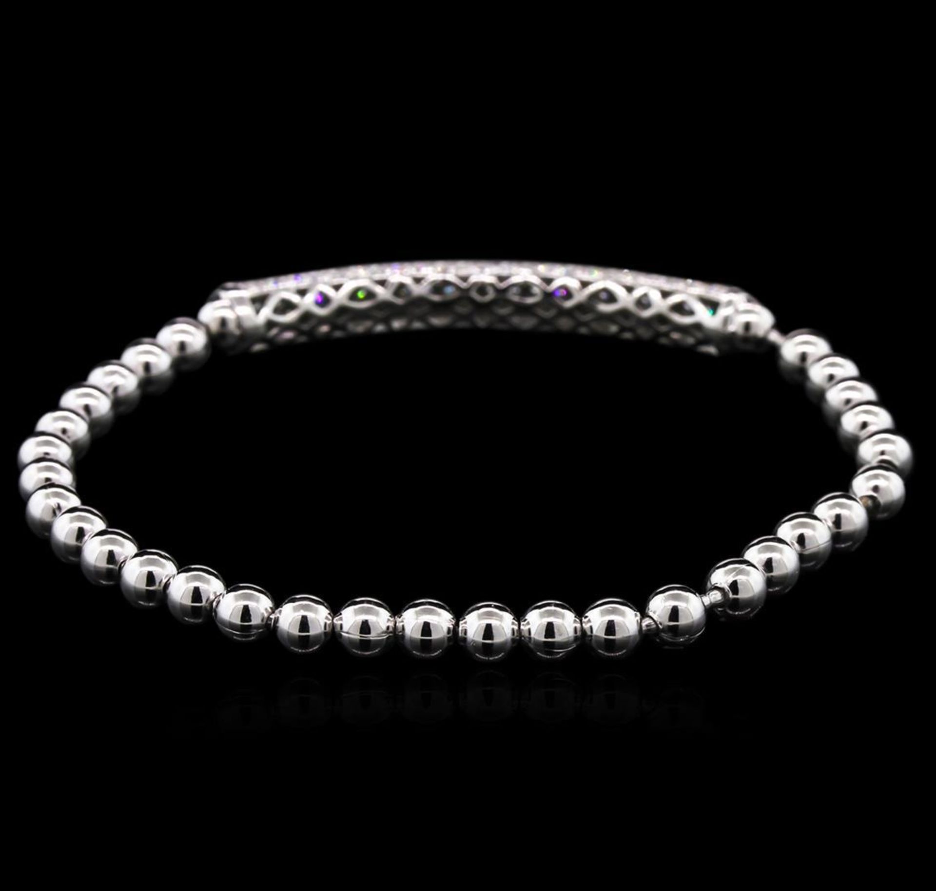 1.27 ctw Diamond Bracelet - 14KT White Gold - Image 2 of 3