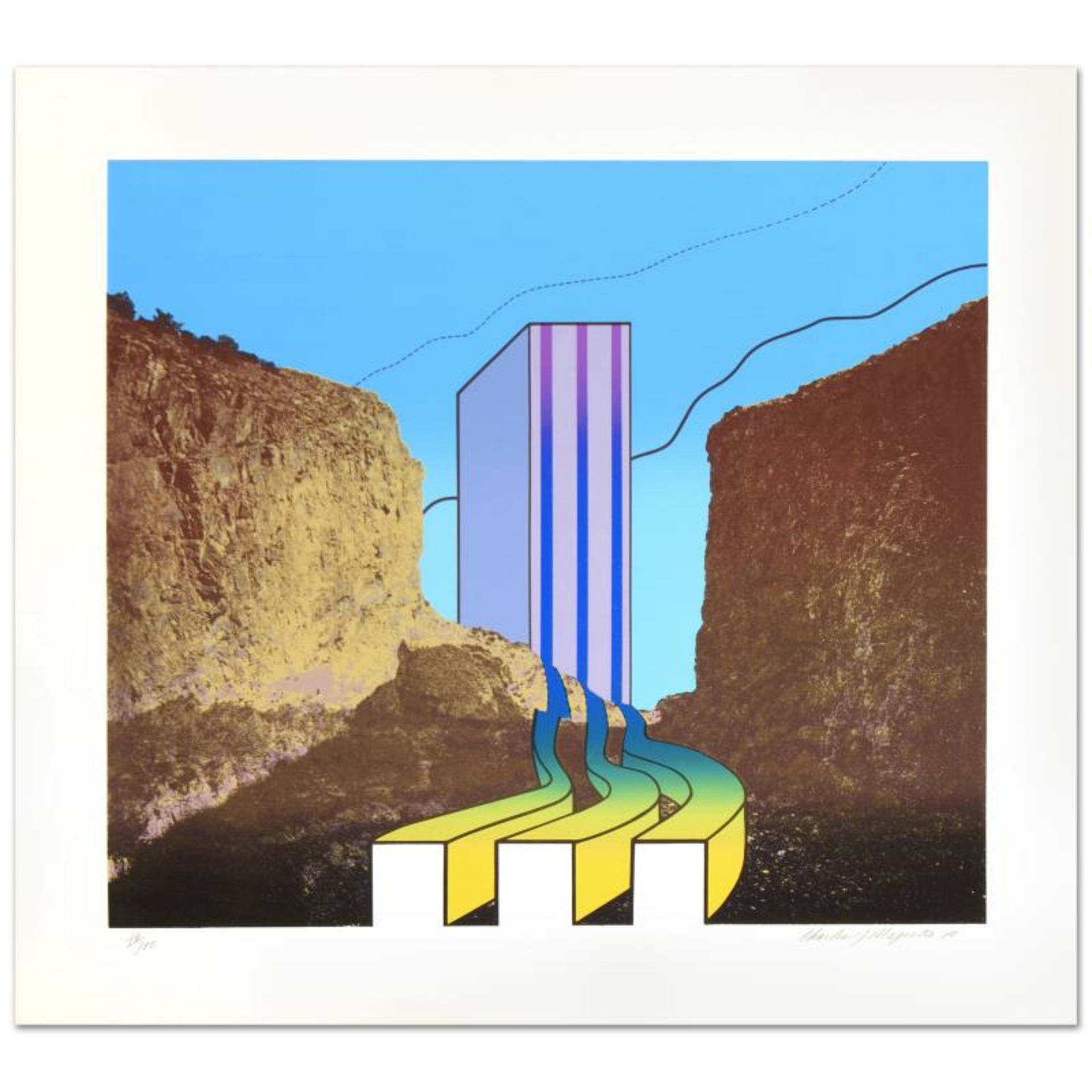 "Great American Canyon" Limited Edition Lithograph by Charles Magistro, Numbered - Image 3 of 4
