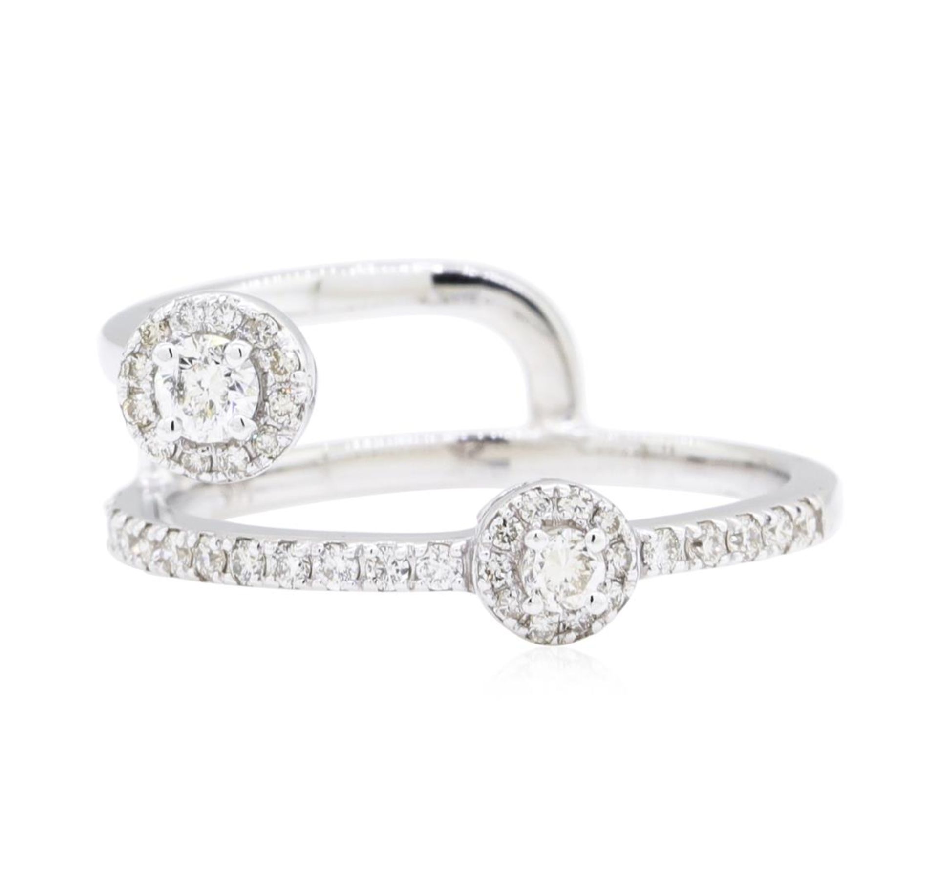 0.83 ctw Diamond Ring - 14KT White Gold - Image 2 of 4