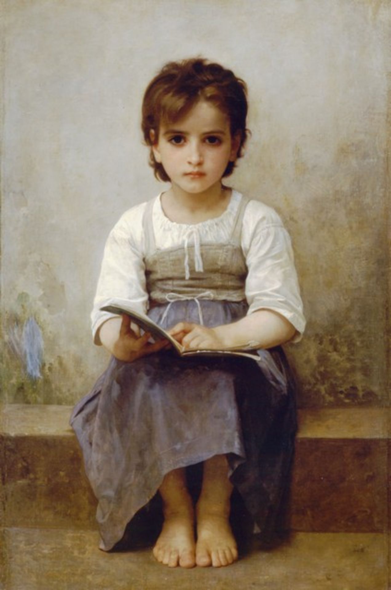 William Bouguereau - The Difficult Lesson