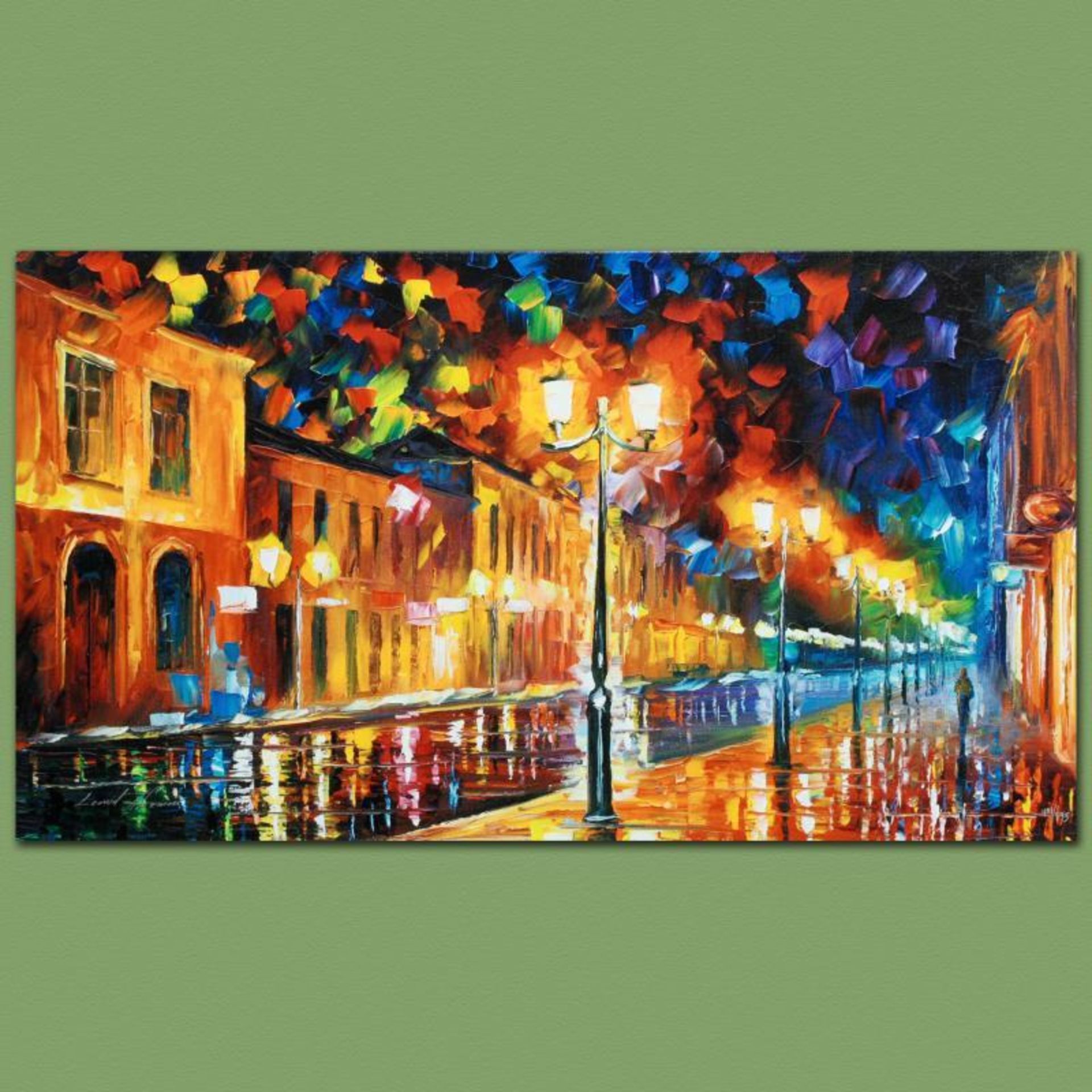 Leonid Afremov (1955-2019) "Infinity" Limited Edition Giclee on Canvas, Numbered